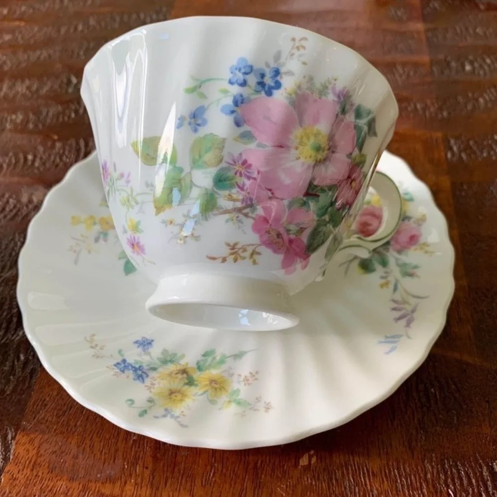 Royal Doulton Arcadia Cup & Saucer and Additional Cup